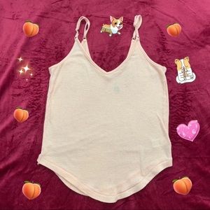 PacSun Me To We Peach Tank Top